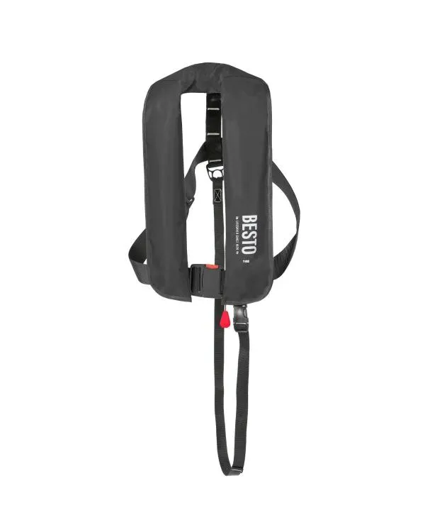 Besto_Automatisch_reddingsvest_165N_zonder_harnas_zwart