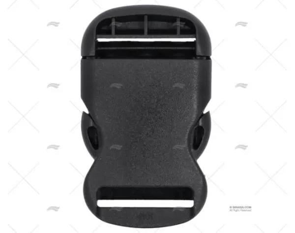 Clip_gesp_zwart_kunststof_voor_bandbreedte_25mm