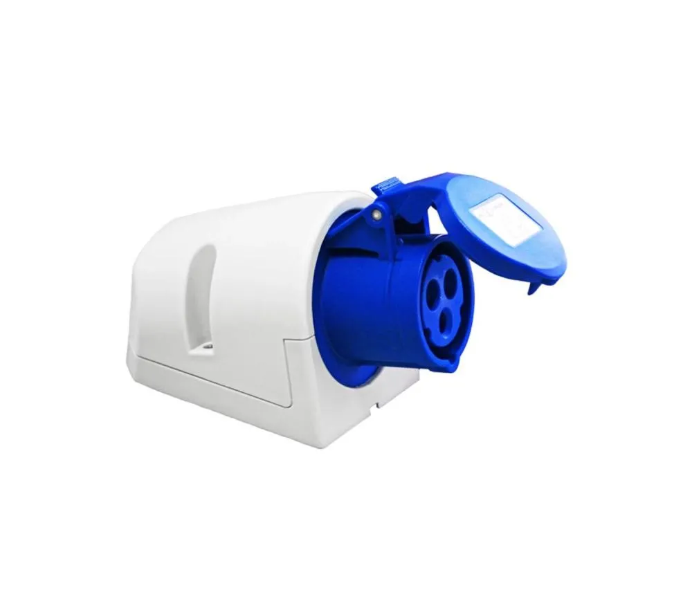 Haba_230V_CEE_wandstekkerdoos_opbouw_IP44