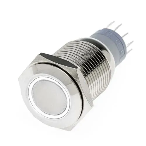 Hollex_drukknop_aan_uit_RVS_24volt_LED_wit