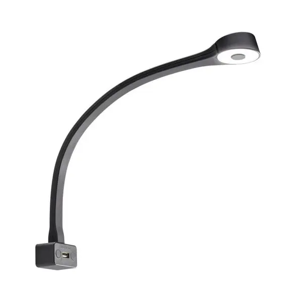 Led_wandlamp_flexibel_kaartleeslamp_zwart_12Volt