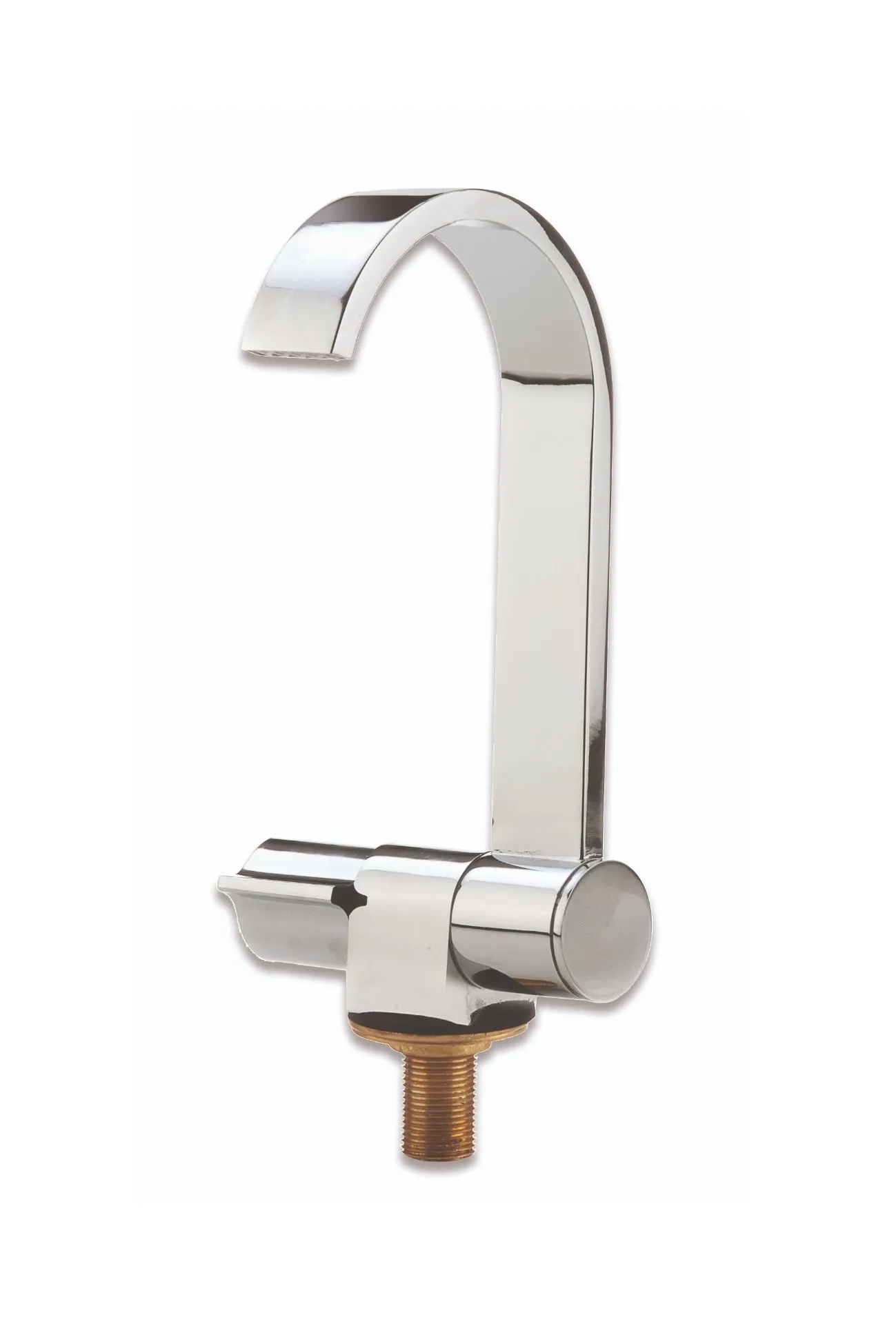 Trem_Koudwaterkraan_Verchroomd_Messing_Plat