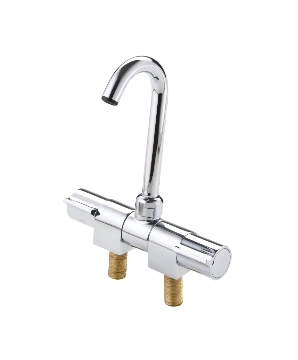 Trem_Dubbele_Mengkraan_Verchroomd_Messing_1