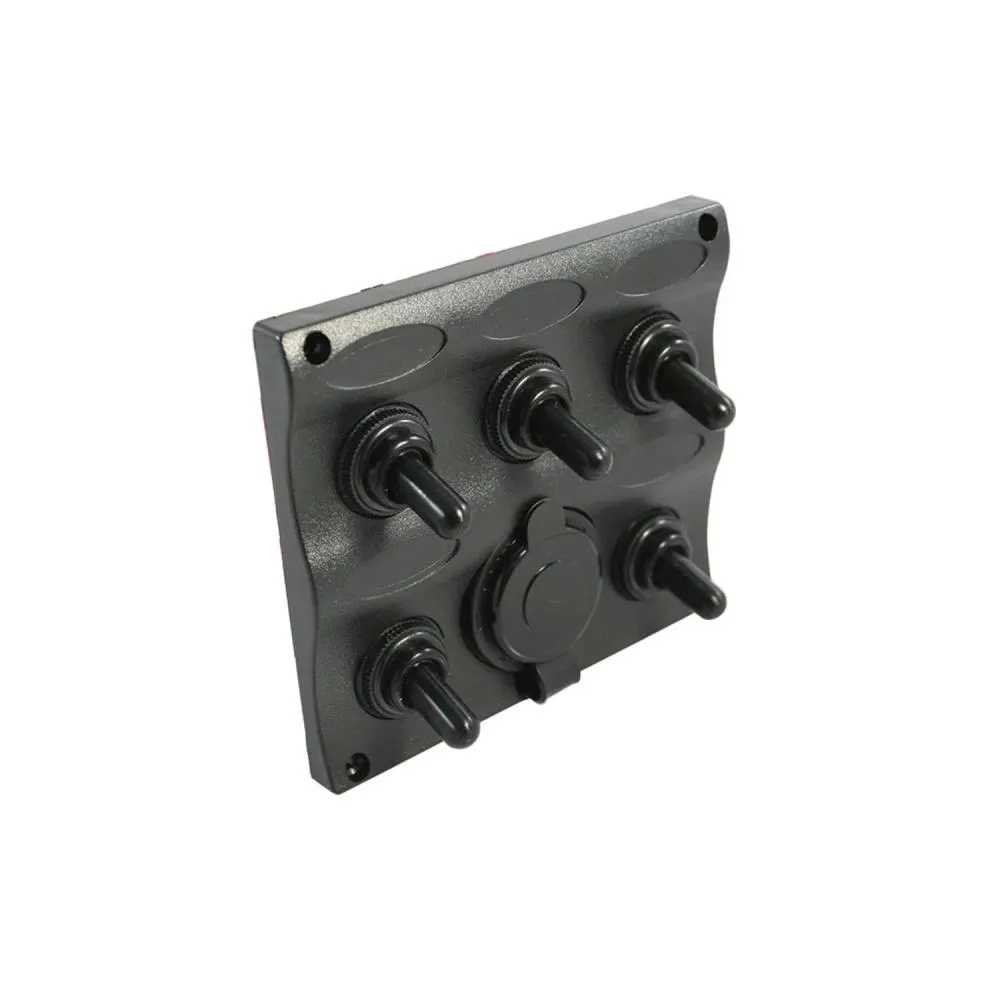 Schakelpaneel_Wave_5voudig_met_12volt_contact_waterproof