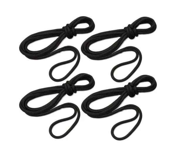 Seilflechter__Taifun_Polyester_Landvasten_pakket__Zwart__2x10meter_en_2x6meter_14mm