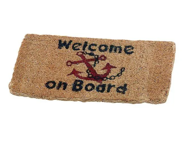 Talamex_Deurmat___Kokosmat___Welcome_On_Board___25_x_50_cm