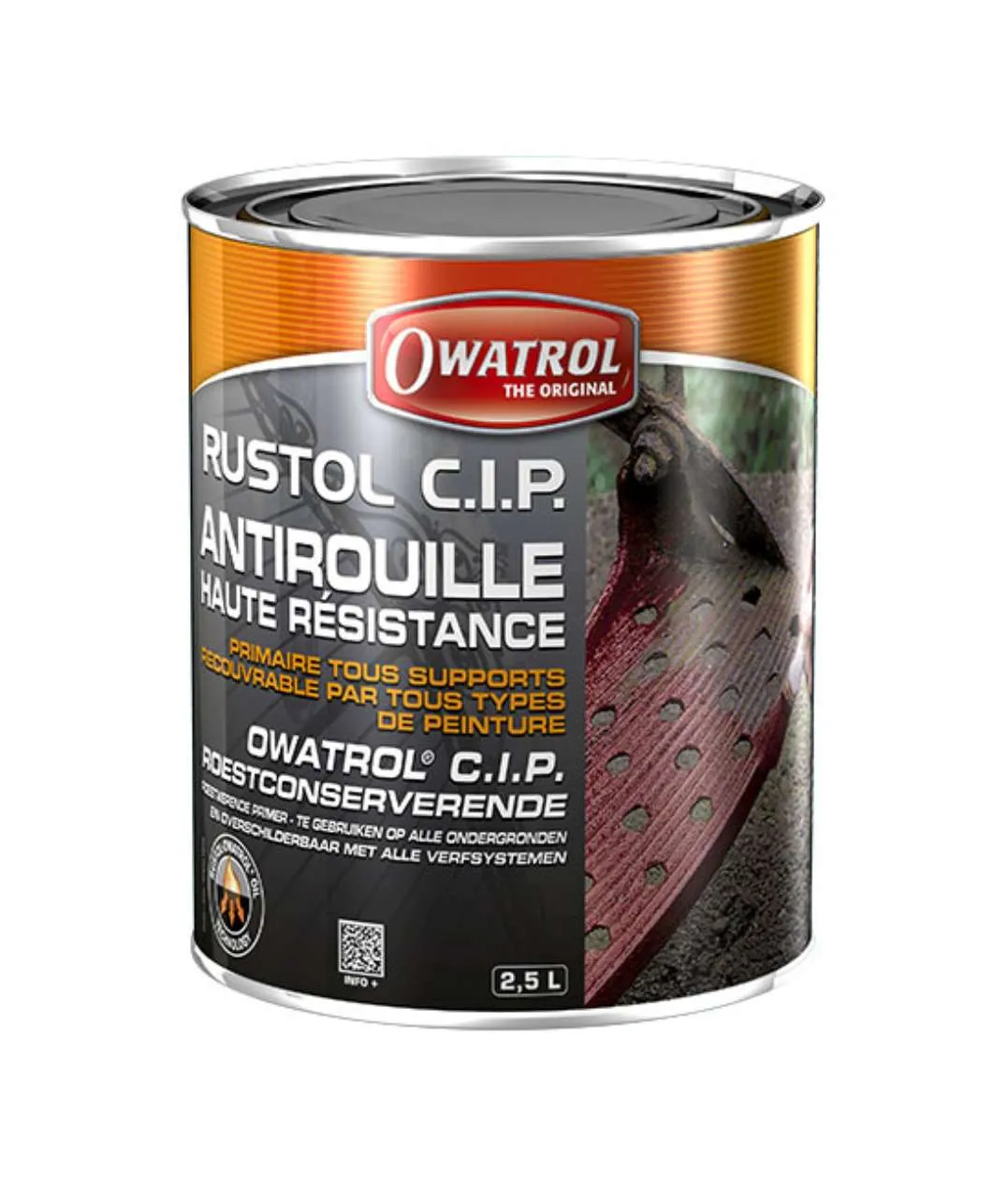 Rustol Zanto Owatrol Rustol C.I.P. menie 2,5 Liter
