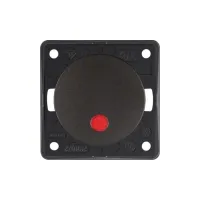 Berker_Integro_inbouw_controle_uit_schakelaar_mat_bruin_met_controlelamp
