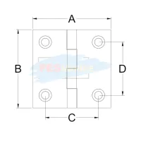FES_Marine_RVS_scharnier_40x35x1_0mm_knoop_bovenzijde_1
