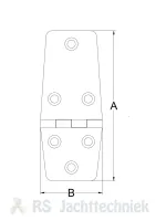 RVS_Scharnier_Knoop_bovenzijde_Ongelijkzijdig_2639