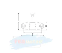 FES_Marine_buiskapvoet_biminitop_voet_met_scharnier_RVS_1