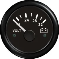 FES_Marine_voltmeterv_24volt_met_zwarte_wijzerplaat_SF_D