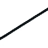 Landvast_8mm_zwart_polypropyleen_3_strengs_geslagen