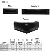 Majoni_Steigerfender_recht_zwart_50cm_ALLP_A_1
