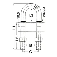 RVS316_U_Bout_zwaar_model_met_contraplaat_M10_2