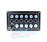 Schakelpaneel_5_voudig_met_12volt_contact_IP65