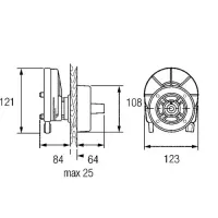 Seastar_stuurhuis_light_duty_SH8050_voor_monokabel_besturing_1