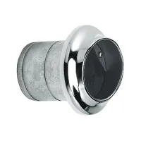 Spiegeldoorvoer_uitlaatdoorvoer_RVS_met_klep_100mm