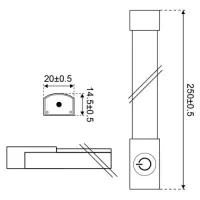 Talamex_Led_lichtstrip_12Volt_250mm_1