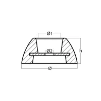 Tecnoseal_Roerblad_Anode_Aluminium_UK_serie_00101UK_Maattekening