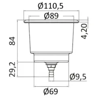 Zwart_gecoat_RVS316_inbouw_bekerhouder_deluxe_1