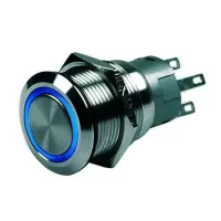 Hollex_drukknop_puls_RVS_12volt_LED_blauw_