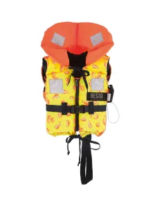 Besto_Racingbelt_100N_Reddingsvest_Oranje_Geel_Pinguin_Baby_Toddler_1