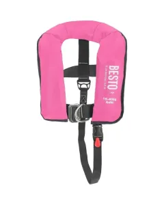 Besto_junior_automatisch_reddingsvest_met_harnas_100N_Pink_15_40kg