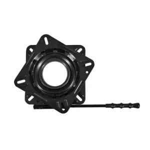 Draaiplateau_met_lock_zwart_gecoat