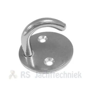 FES_Marine_RVS_Haakplaat_Bevestigingshaak_Rond