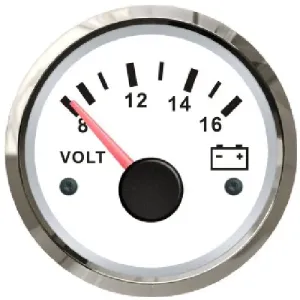FES_Marine_voltmeter_12volt_wit_RVS_SF_D