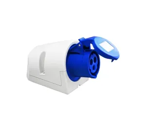 Haba_230V_CEE_wandstekkerdoos_opbouw_IP44