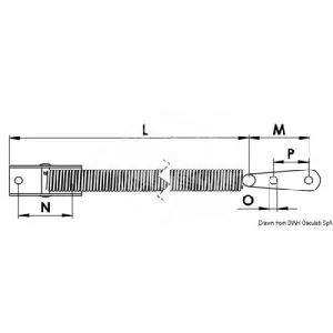 Luikveer_luikuitzetter_rvs_260mm_OSC.38.421.66.C