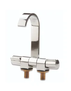 Trem_Dubbele_Mengkraan_Verchroomd_Messing_Plat