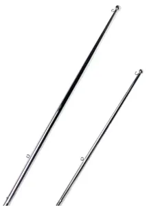 Osculati_RVS_vlaggenstok_610mm_gepolijst