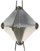 Radarreflector_21x21x30cm_OSC.32.711.70.C