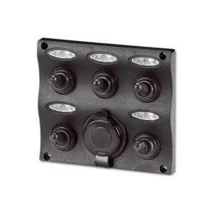 Schakelpaneel_5_voudig_met_12volt_contactdoos_en_led_indicatie_