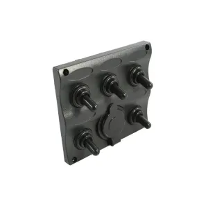 Schakelpaneel_Wave_5voudig_met_12volt_contact_waterproof