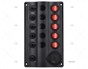 Schakelpaneel_met_5schakelaars_en_12volt_contact
