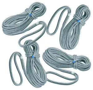 Seilflechter__Taifun_Polyester_Landvasten_pakket__Zwart_Wit_2x10meter_en_2x6meter_14mm
