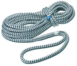 Seilflechter___Taifun_Polyester_Landvast__Zwart_Wit_Diameter_16mm_lengte_8_meter