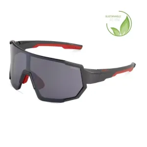 Sinner_Viraro_sport_zonnebril_gun_metal___rood