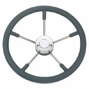 Stuurwiel_40cm_RVS_Polyurethaan_grijs_SV.E