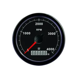 Vetus_toerentellen_met_urenteller_zwart_100mm_4000RPM