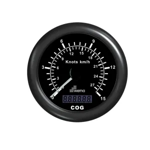 Wema_GPS_Snelheidsmeter_Kompas_15Kn_27Km_Zwart