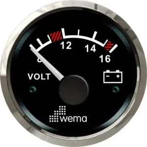 Wema_silverline_voltmeter_zwart_12volt
