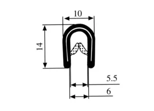 Zelfklemmend_u_profiel_klembereik_2_5mm_DG2005025_E